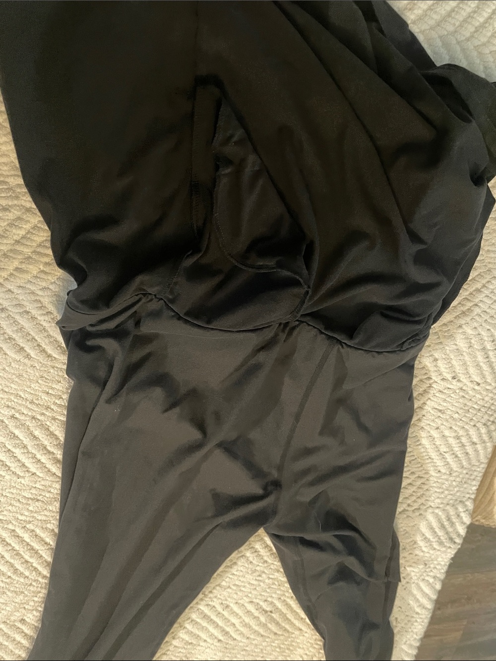 Black Skirted Leggings large - Picture 4 of 6